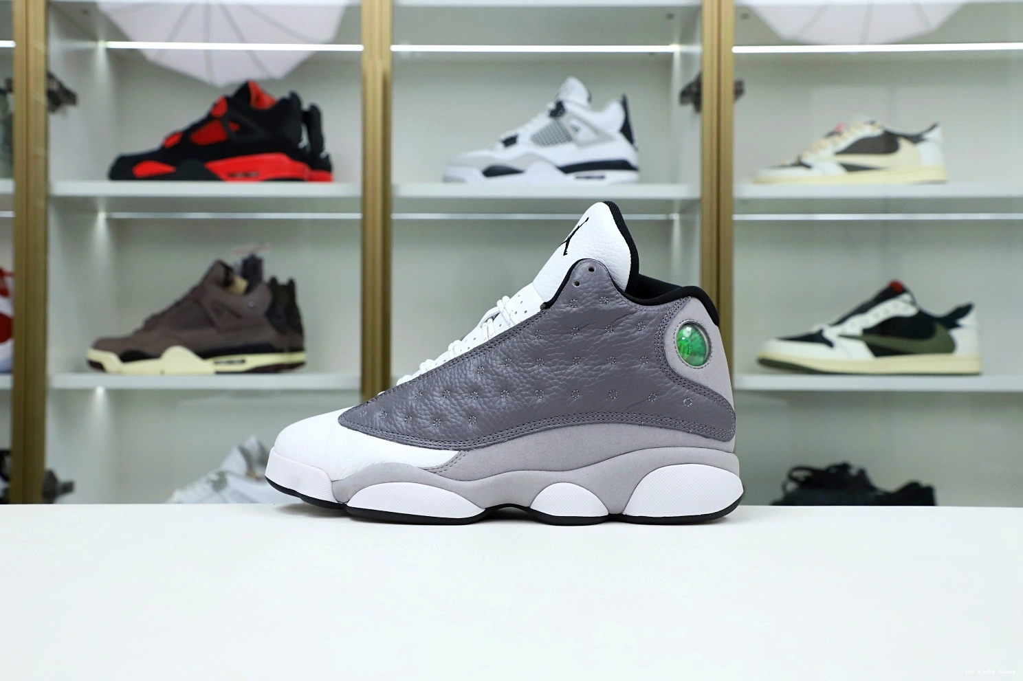 1st Kicks JORDAN 'ATMOSPHERE GREY' RETRO AIR 13 -414571- Kimikick Trendy 1929 1207